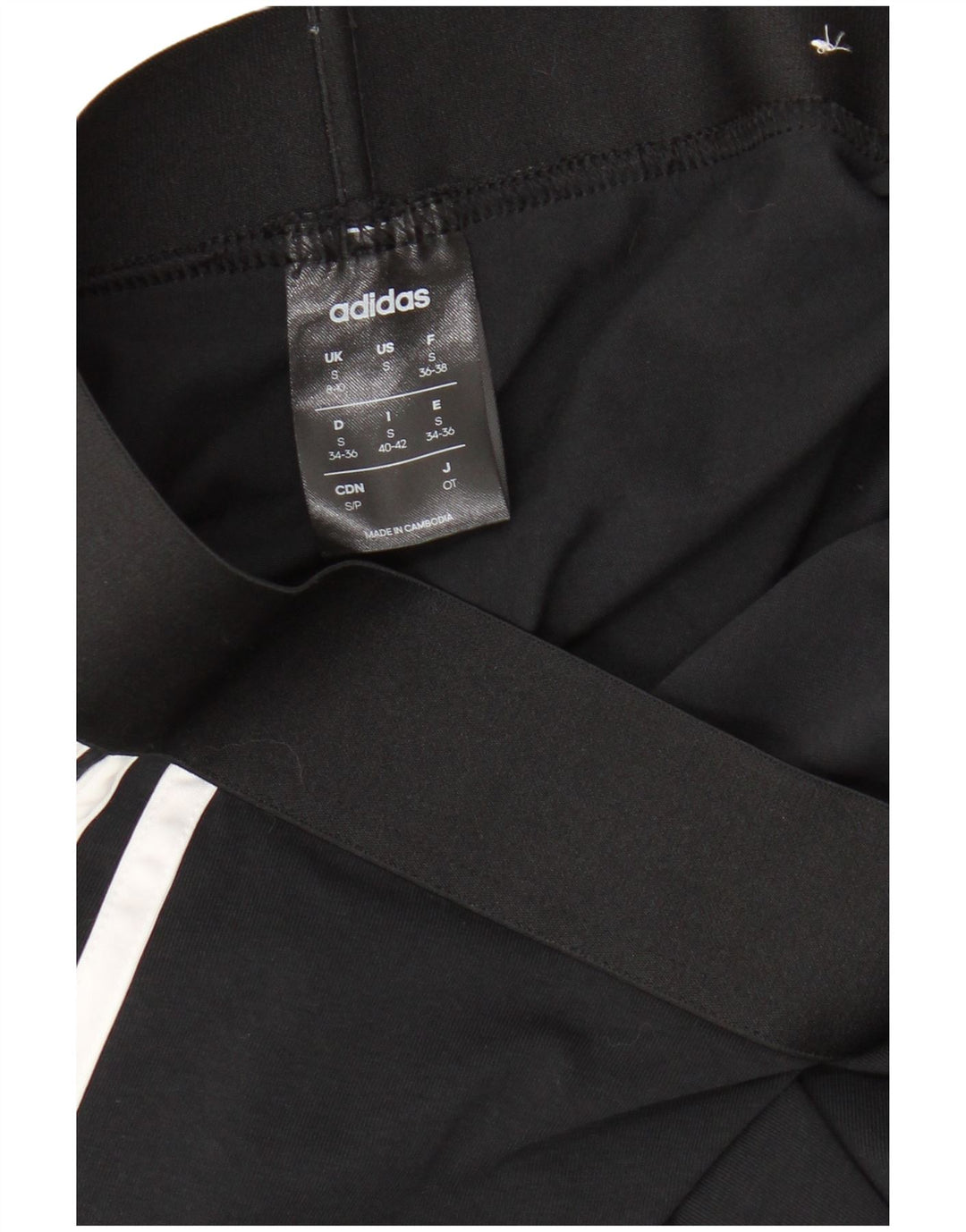 Leggings pentru femei ADIDAS UK 8/10 Small Black