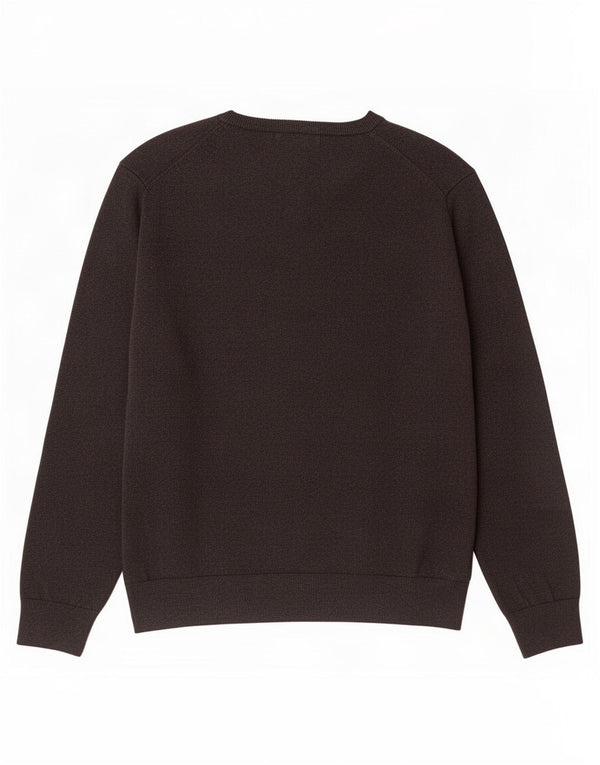 Pulover pentru bărbați Marks & Spencer, cu decolteu în V, XL, bumbac gri
