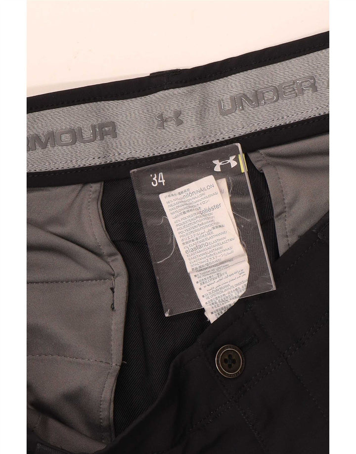 Pantaloni scurți chino pentru bărbați Umbro W34 Large Nylon negru