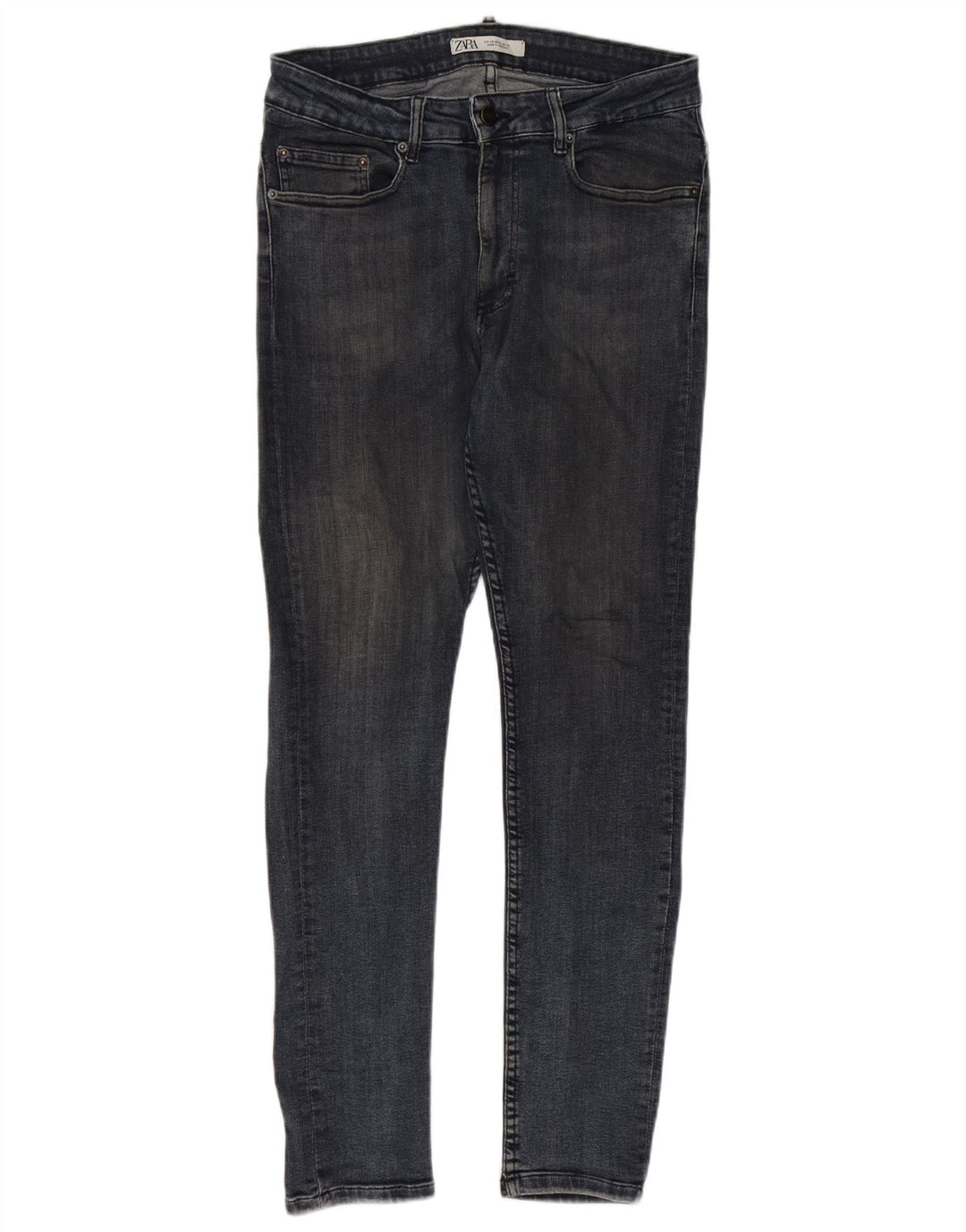 Blugi skinny pentru bărbați Zara EU 40 Medium W31 L30 Albastru