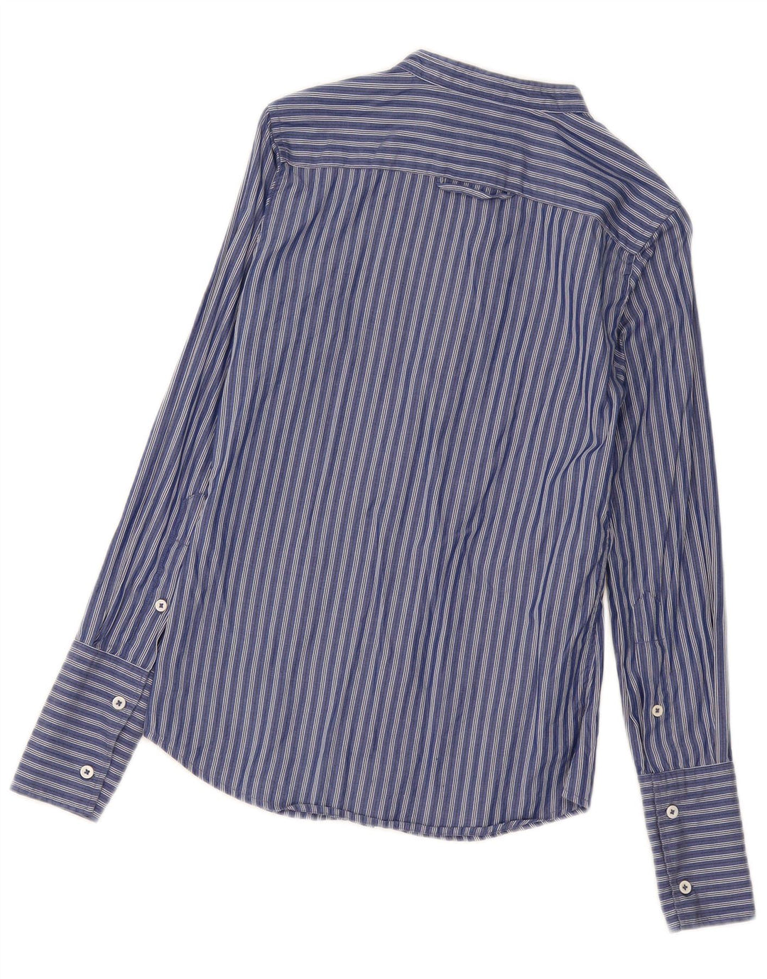 Cămașă Benetton pentru femei UK 10 Mic bleumarin cu dungi