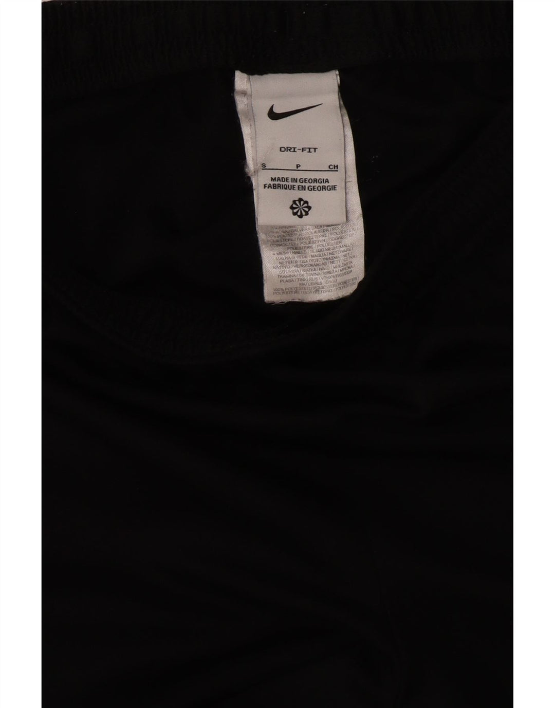 Pantaloni de trening Nike pentru bărbați, poliester negru mic