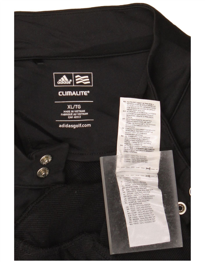 Adidas Mens Climalite Trening Top Jacket XL Negru Poliester