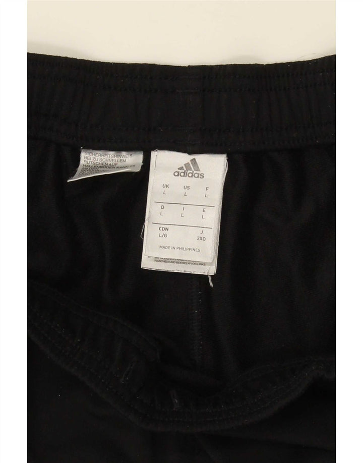 Pantaloni de trening Adidas pentru bărbați, mari, negru, poliester