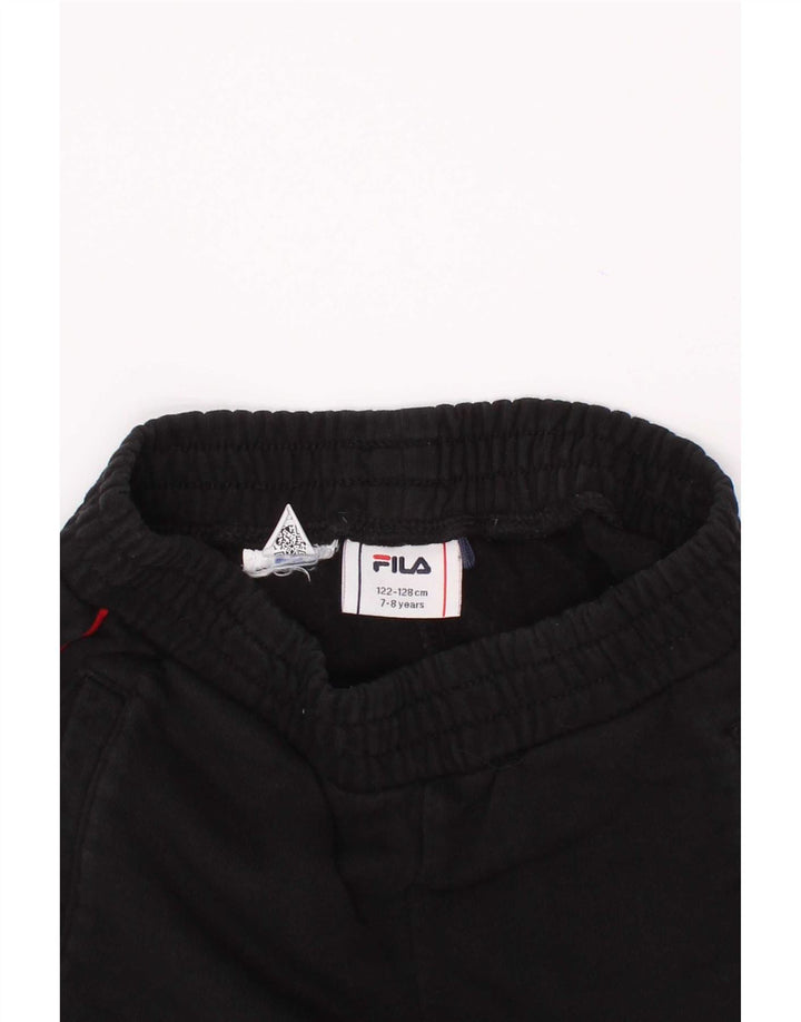 Pantaloni De Trening Fila Băieți Joggeri 7-8 Ani Negru