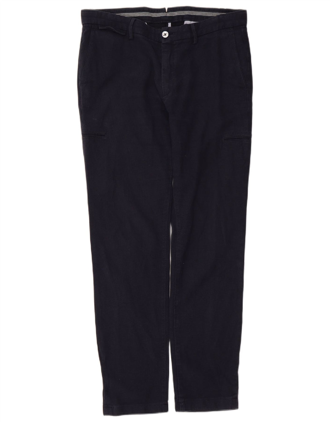 Massimo Dutti Pantaloni cargo subțiri pentru bărbați EU 40 Mediu W31 L29 Bleumarin