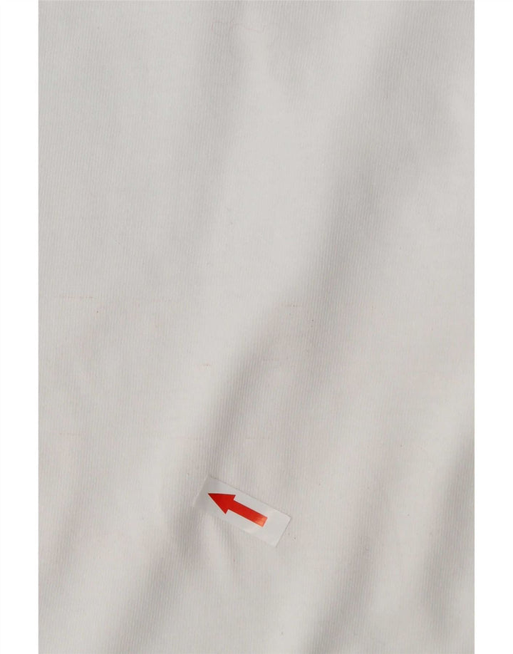 Tricou Superdry pentru bărbați Top mare din bumbac alb