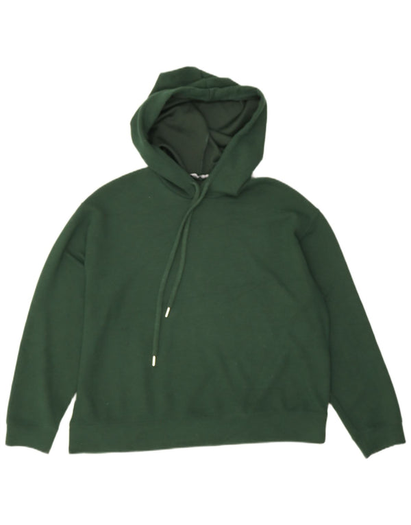 Pulover supradimensionat pentru femei Zara UK 10 Poliester verde mic