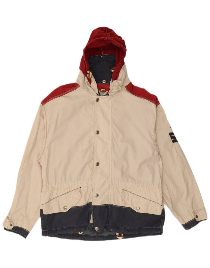 Jachetă Windbreaker pentru bărbați Ocean Star IT 46 Small White Colorblock Sintetic