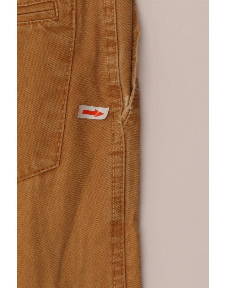 Pull & Bear Pantaloni chino subțiri pentru bărbați EU 44 Mari L34 L32 Bej Bumbac