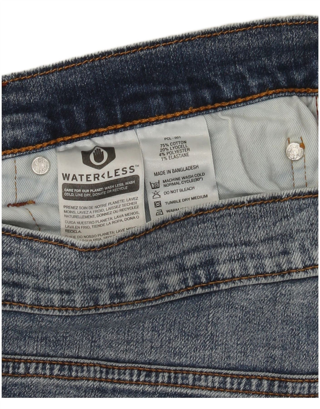 Blugi Levi's 511 Slim pentru bărbați W34 L32 Bumbac albastru
