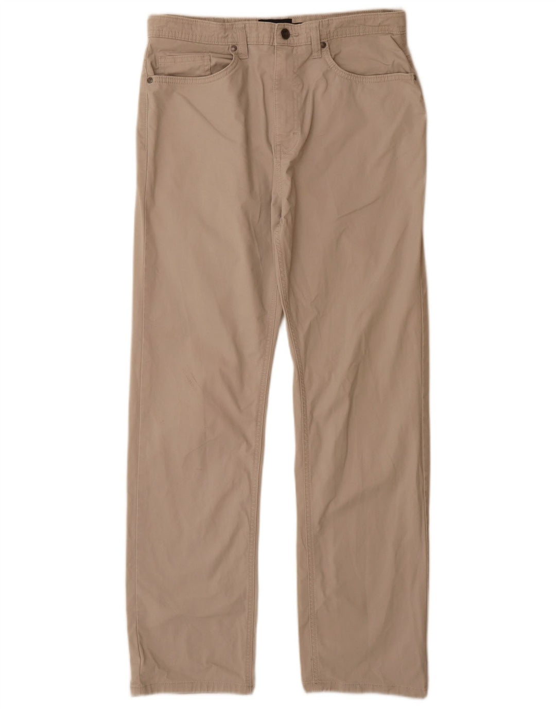 Marks & Spencer Pantaloni casual drepti pentru bărbați Blue Harbour W32 L31 gri