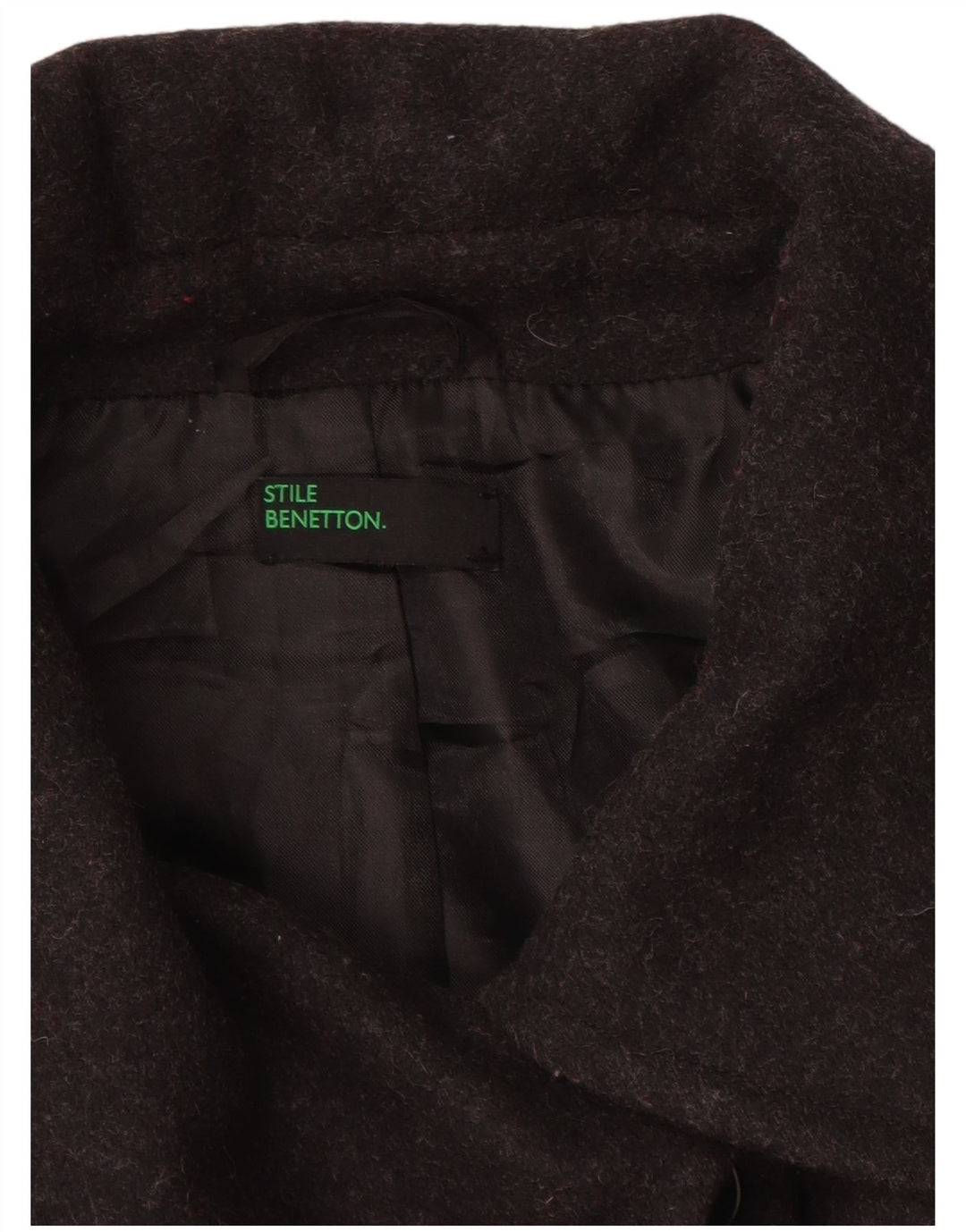 Palton pentru femei BENETTON IT 46 Lână mare gri