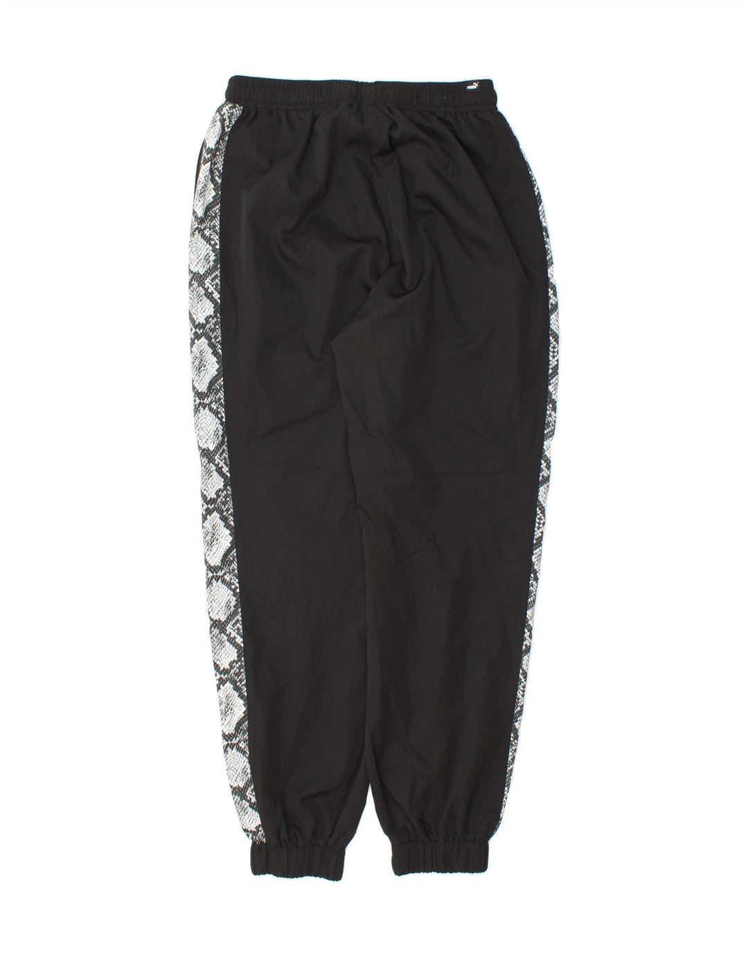PUMA Mens Tracksuit Trousers Joggers Small  Black Animal Print Polyester Vintage Puma and Second-Hand Puma from Messina Hembry 