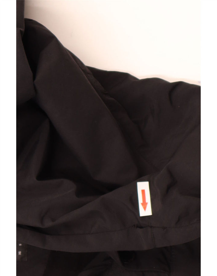 Jachetă Anorak cu glugă pentru bărbați Lyle & Scott UK 40, mare, negru, nailon