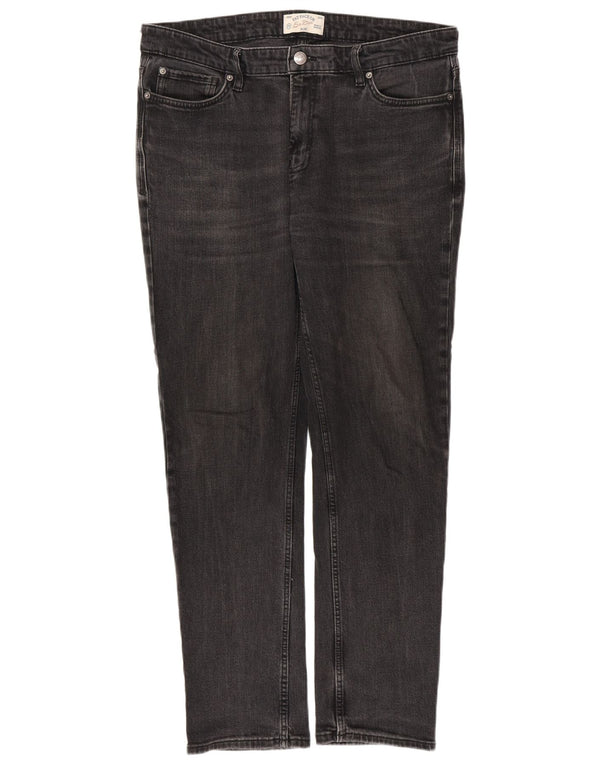 FAT FACE Blugi slim pentru bărbați W36 L31 bumbac gri