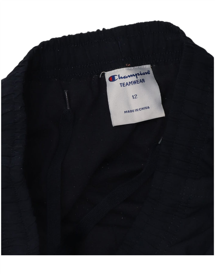 Pantaloni de trening Champion Băieți 11-12 ani Poliester bleumarin