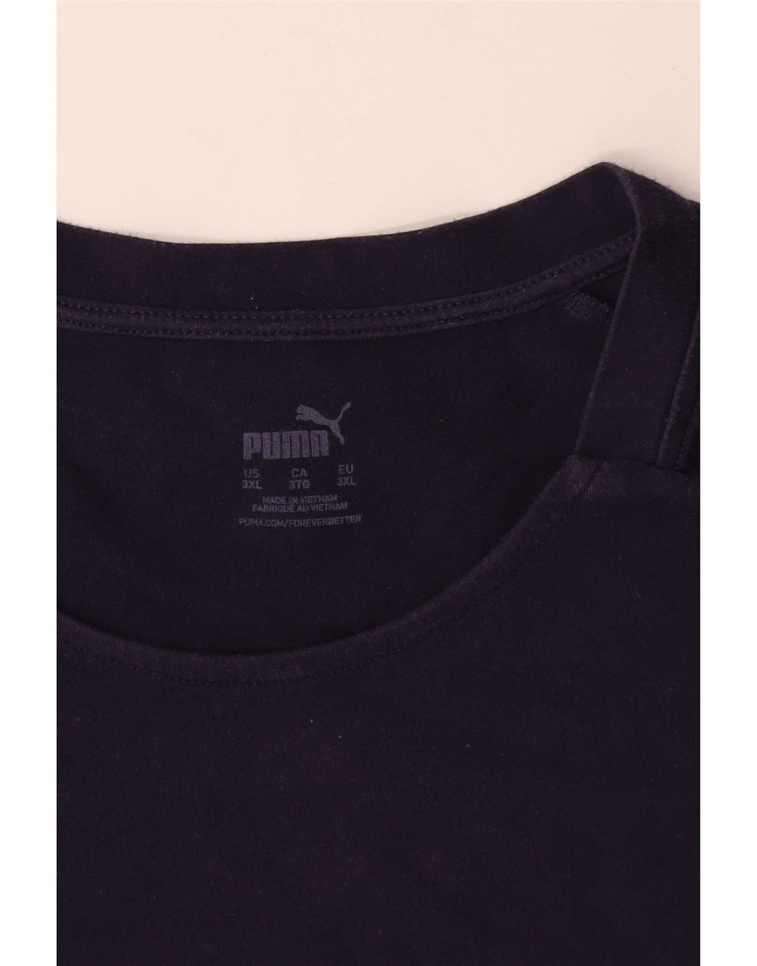Tricou pentru bărbați Puma Top 3XL Bumbac bleumarin
