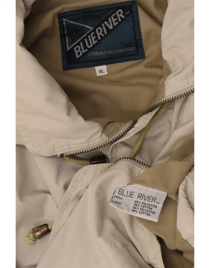 Jachetă vintage pentru bărbați, UK 42 XL, bumbac, bej