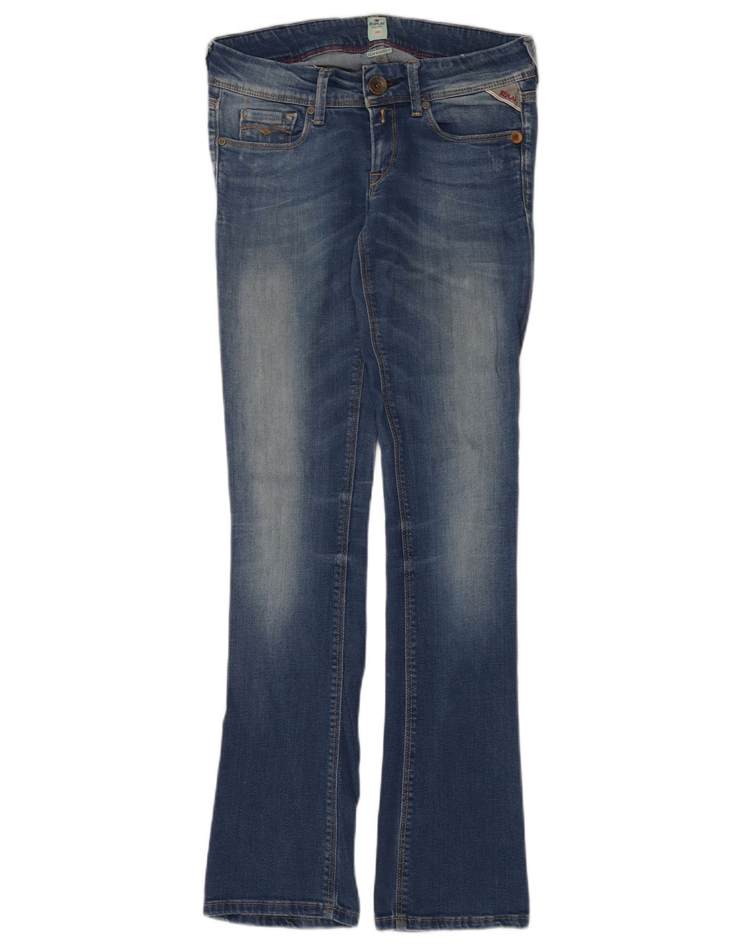 Replay blugi slim bootcut pentru femei W25 L32 albastru