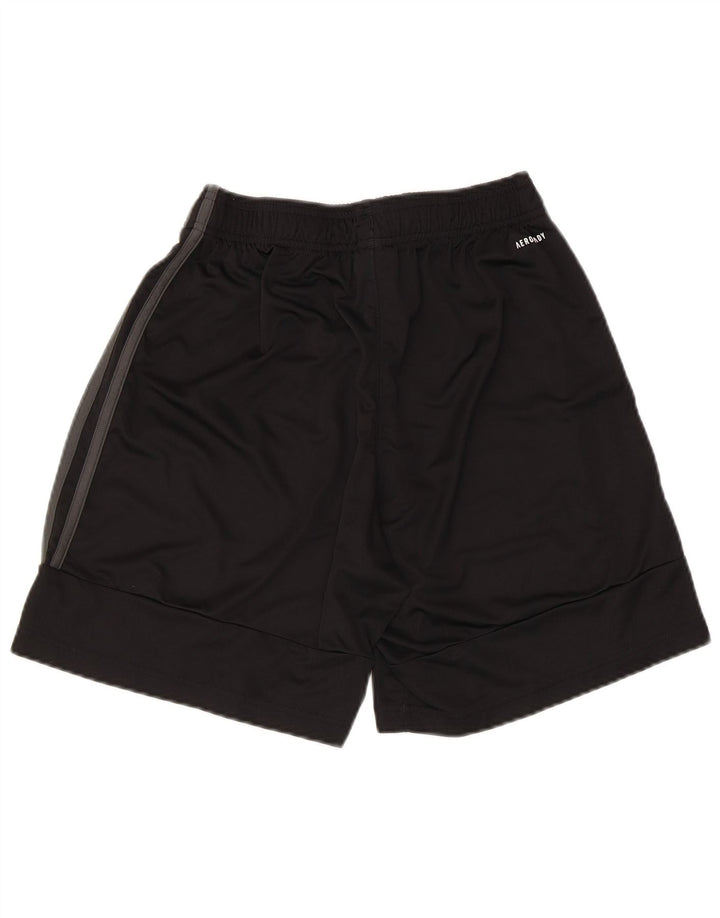 Pantaloni scurți sport Aeroready Adidas pentru bărbați, poliester mediu negru