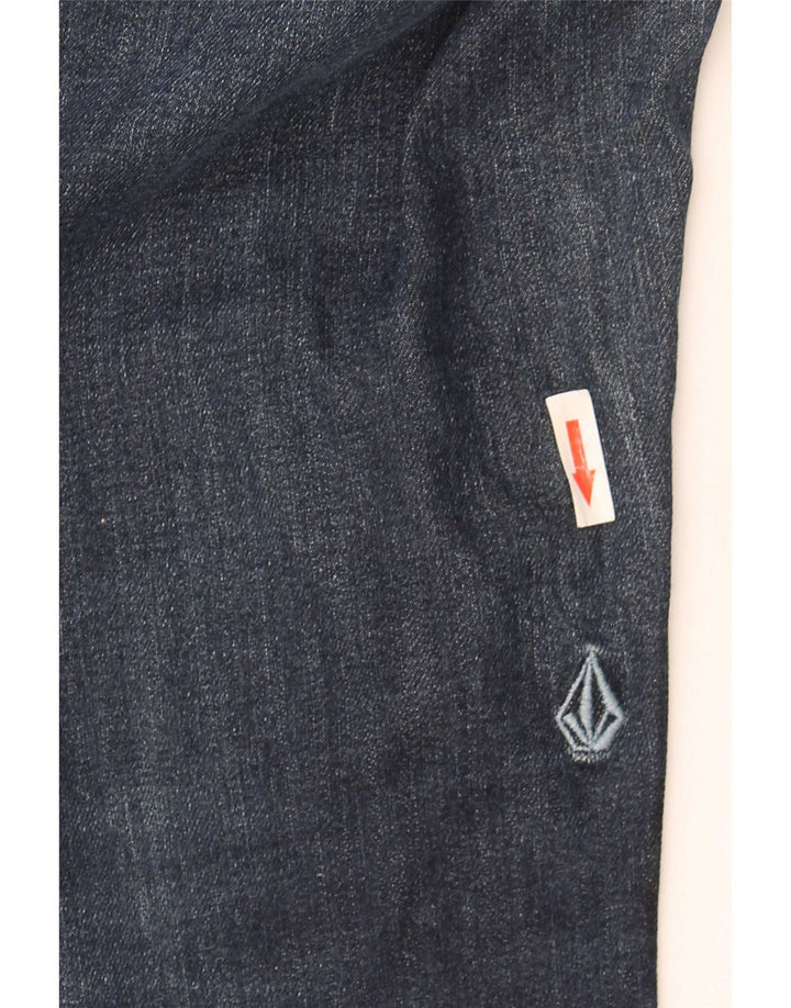 Blugi drepti pentru bărbați Volcom Solver W30 L30 bleumarin