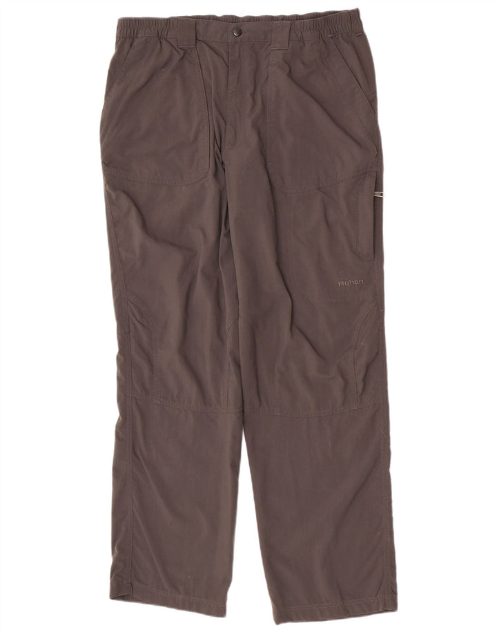 Pantaloni Cargo Drepți Rohan Bărbați L34 L30 Gri Poliamidă