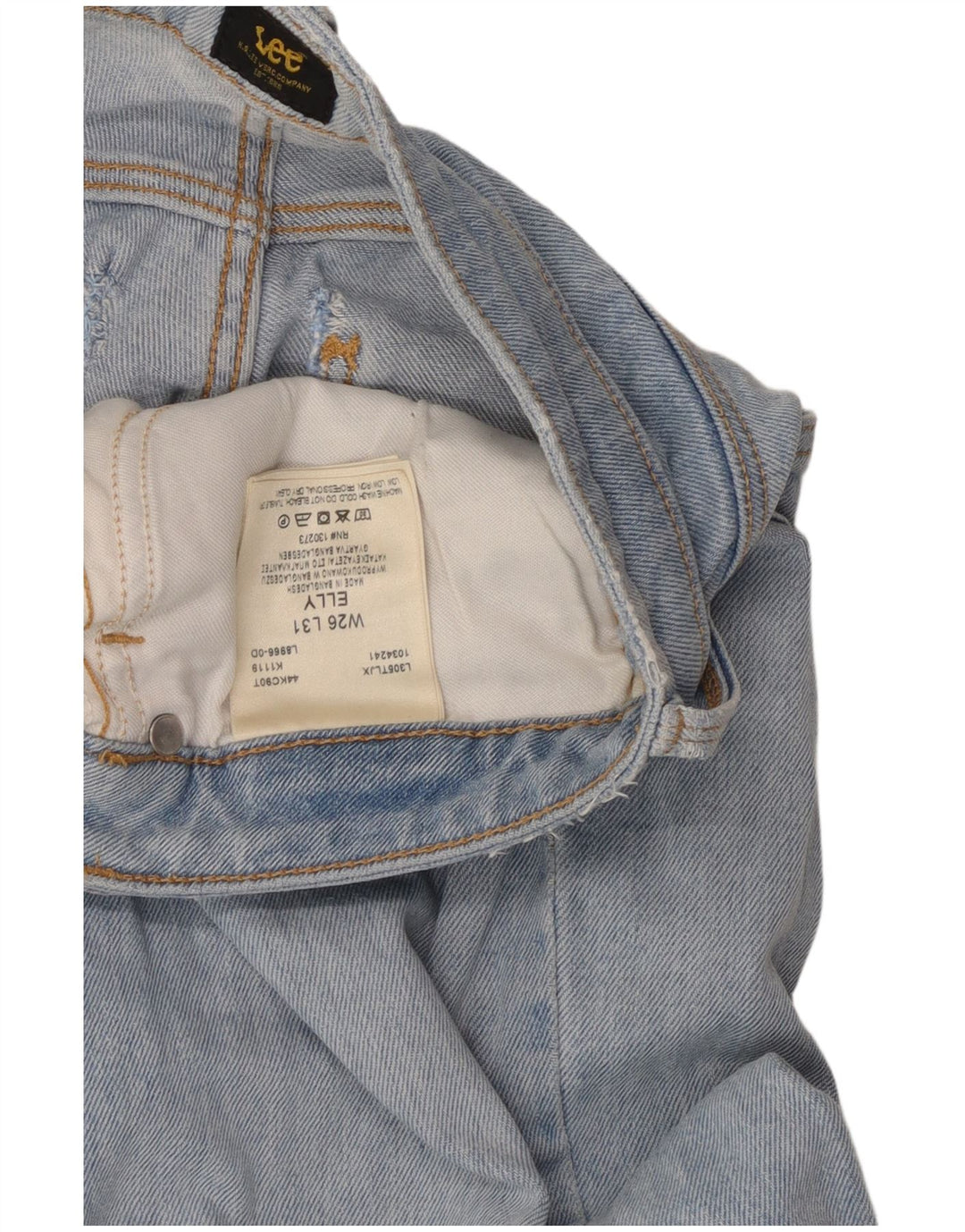 Blugi LEE Elly Slim pentru femei W26 L28 Bumbac albastru