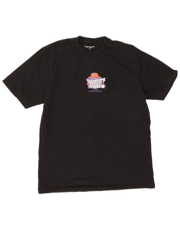Tricou grafic pentru bărbați Carhartt Top mediu negru