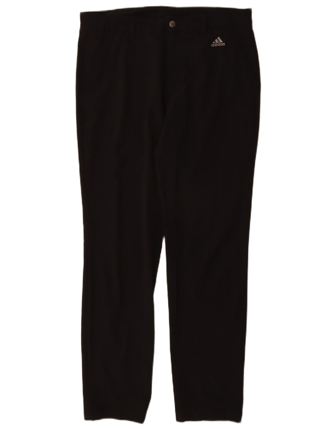 Pantaloni chino subțiri pentru femei Adidas W32 L32 poliester negru