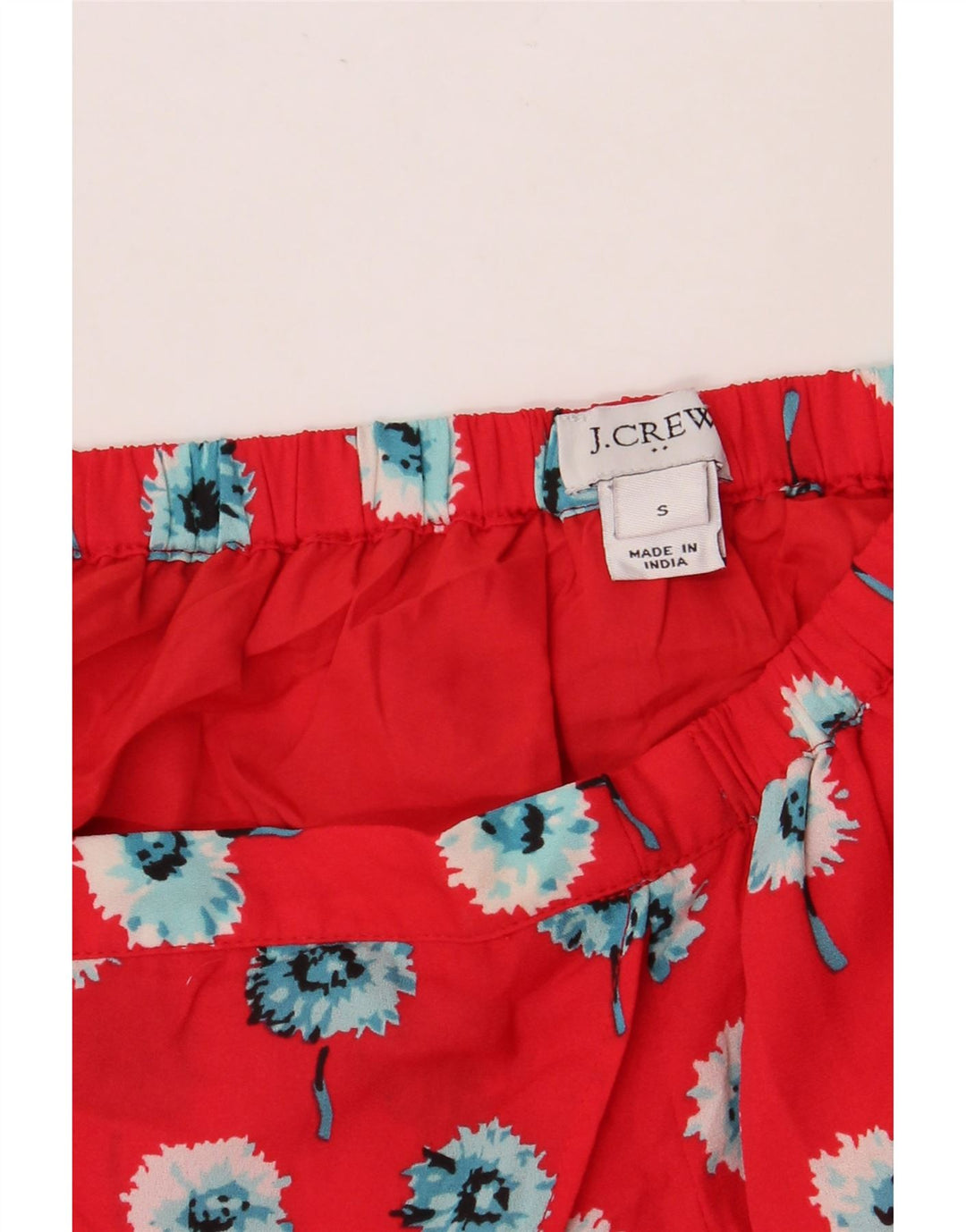 Fusta Wrap pentru femei J. CREW Small W27 Red Floral