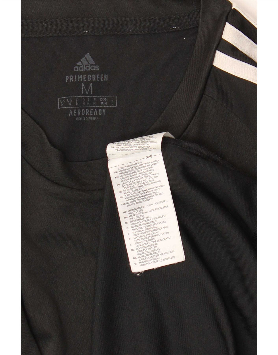 Tricou pentru bărbați Adidas Aeroready Top Mediu Poliester Negru