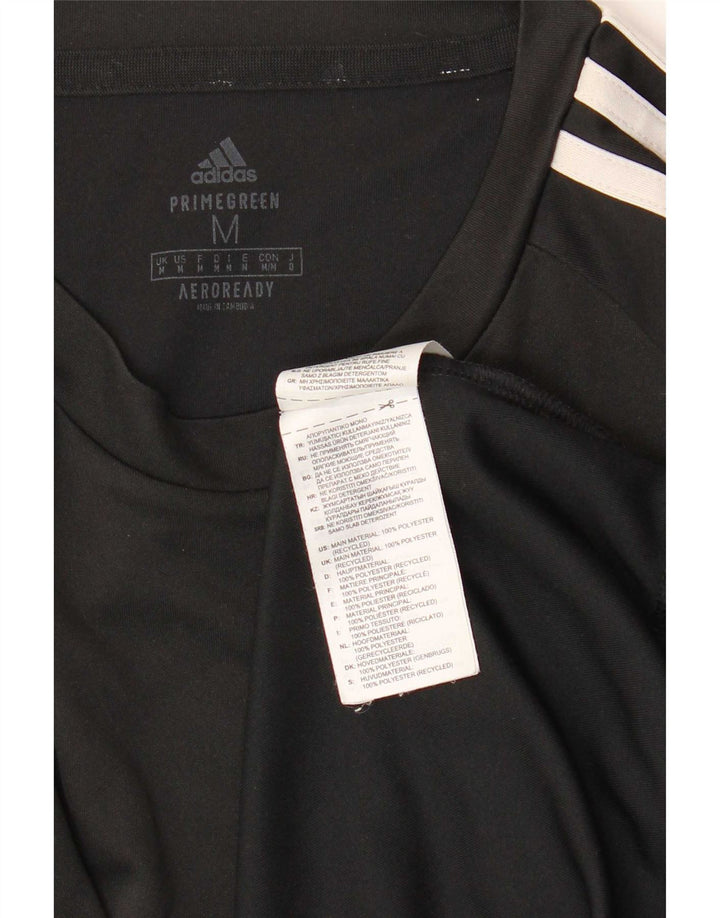 Tricou pentru bărbați Adidas Aeroready Top Mediu Poliester Negru