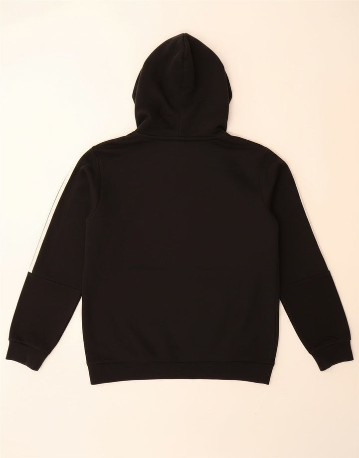 Pulover Adidas pentru bărbați, bumbac mediu negru