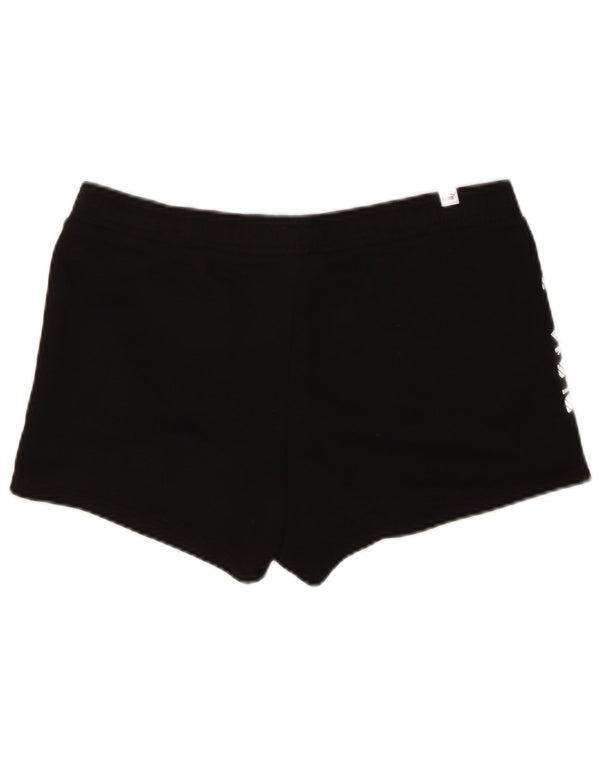 Pantaloni scurti sport grafic Puma pentru femei UK 16 Large Black