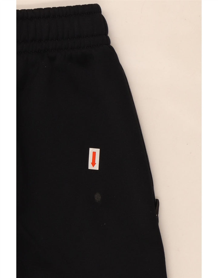 Pantaloni de trening New Balance pentru bărbați, poliester mediu negru