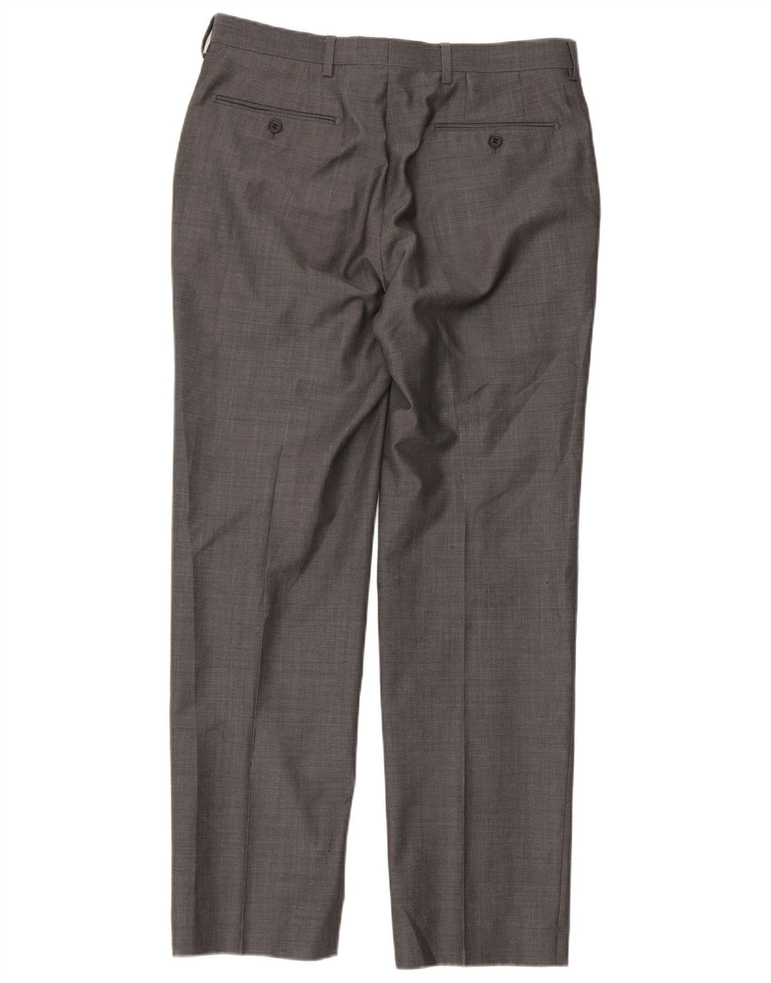 Marks & Spencer Pantaloni drepți pentru bărbați L32 L31 Lână gri