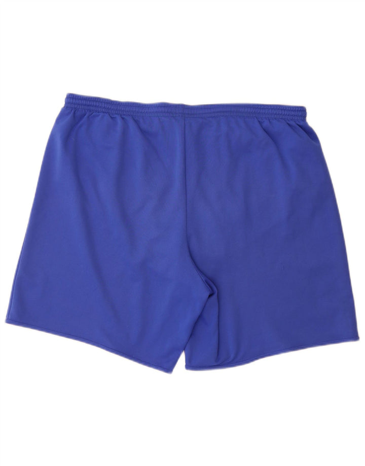 Pantaloni scurți sport pentru bărbați Adidas Climalite, mari, albastru, poliester