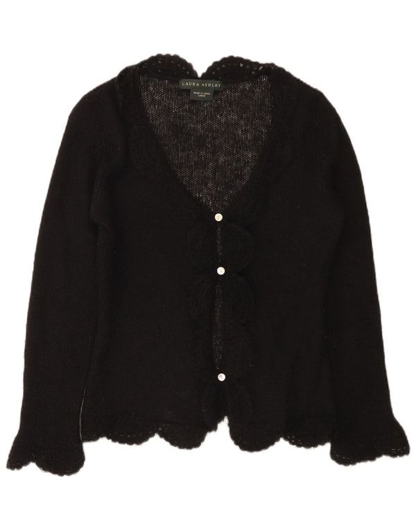 Pulover cardigan pentru femei Laura Ashley UK 14 mare negru