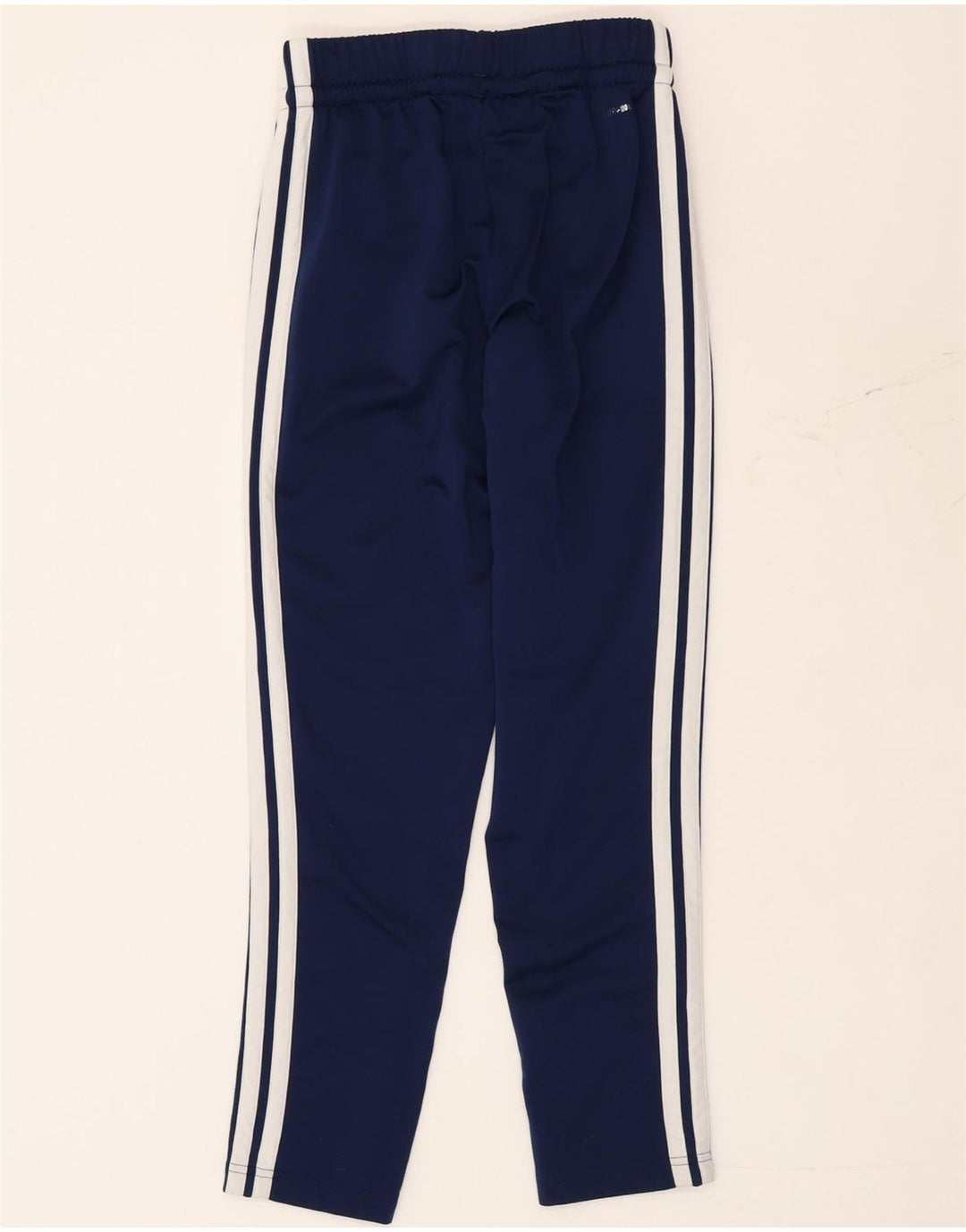 Pantaloni de trening Adidas Climacool pentru baieti 11-12 ani poliester bleumarin