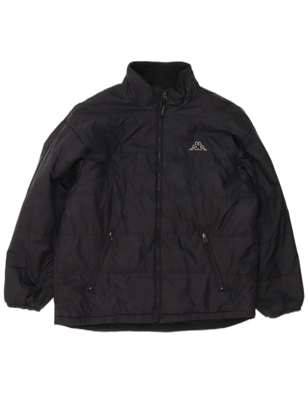 Jachetă căptușită pentru bărbați Kappa UK 40 Large Black