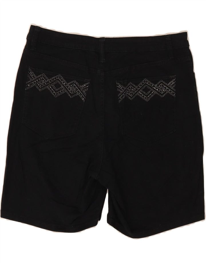 LEE Womens Denim Shorts US 14 XL W34  Black Cotton Vintage Lee and Second-Hand Lee from Messina Hembry 