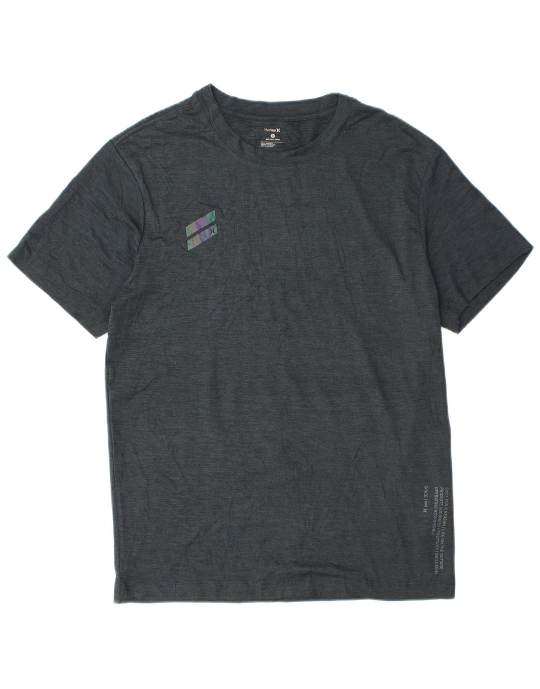 Tricou pentru bărbați Hurley Petit Top mic, gri, poliester
