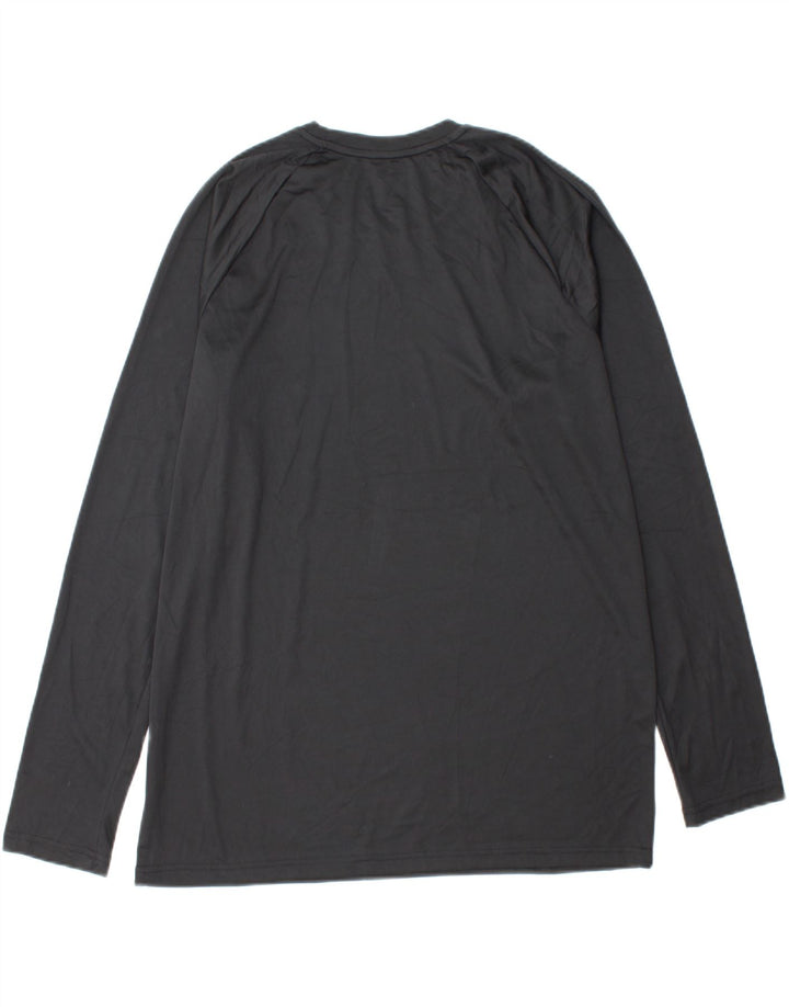 NIKE Dri Fit Top cu mânecă lungă mare, negru