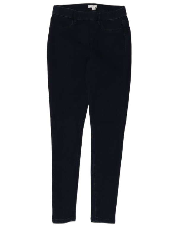 Blugi skinny pentru femei M&Co UK 10 Small W26 L28 Bumbac bleumarin