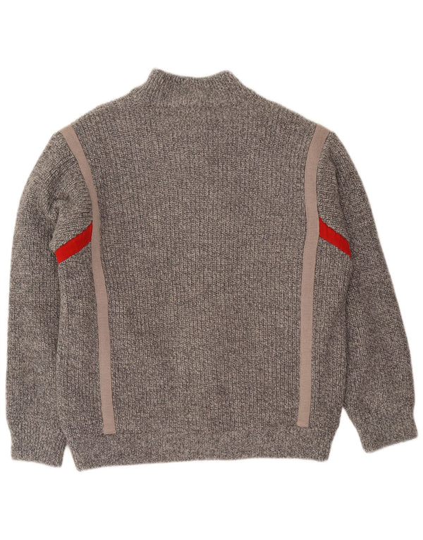 Pulover cardigan pentru bărbați Gabriella Frattini IT 52 mare, gri cu pete