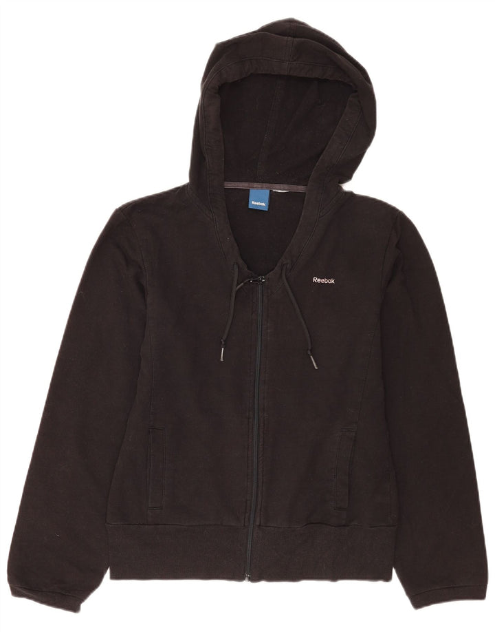 Pulover Reebok pentru femei cu fermoar, UK 12 Medium Black