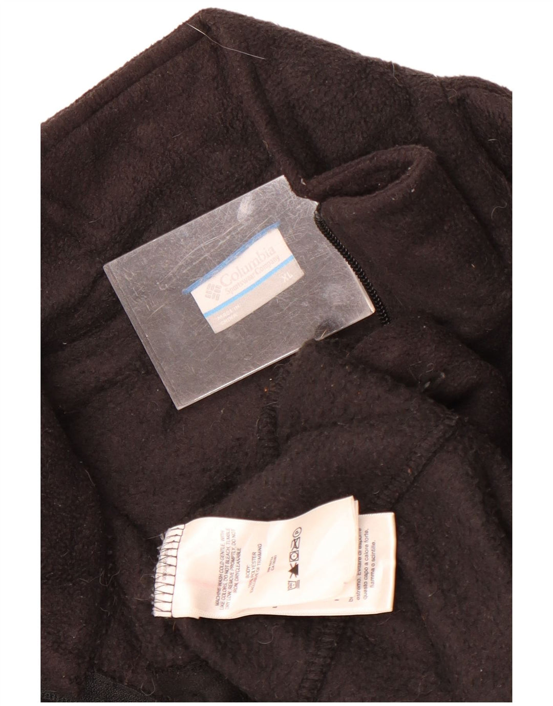 Jachetă fleece Columbia pentru bărbați UK 42 XL poliester negru