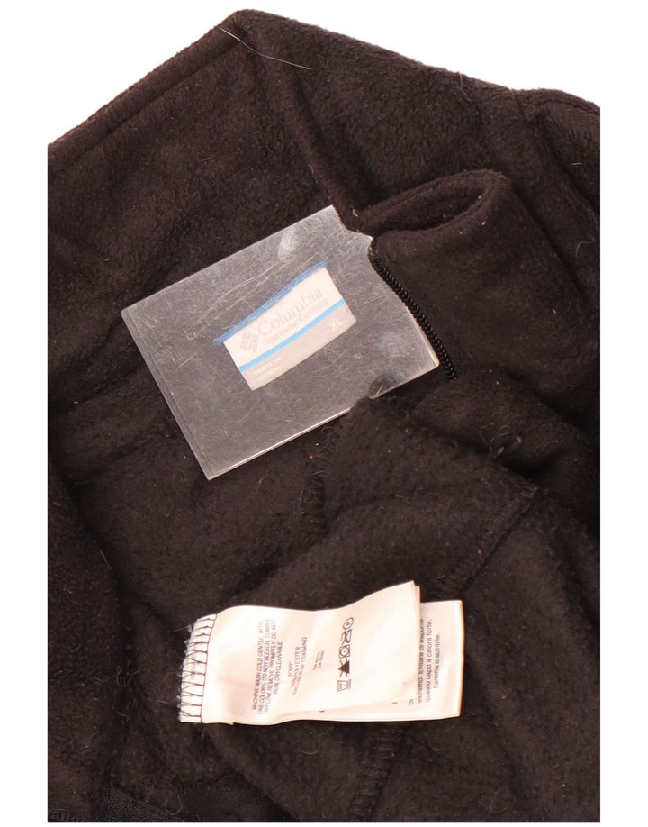 Jachetă fleece Columbia pentru bărbați UK 42 XL poliester negru