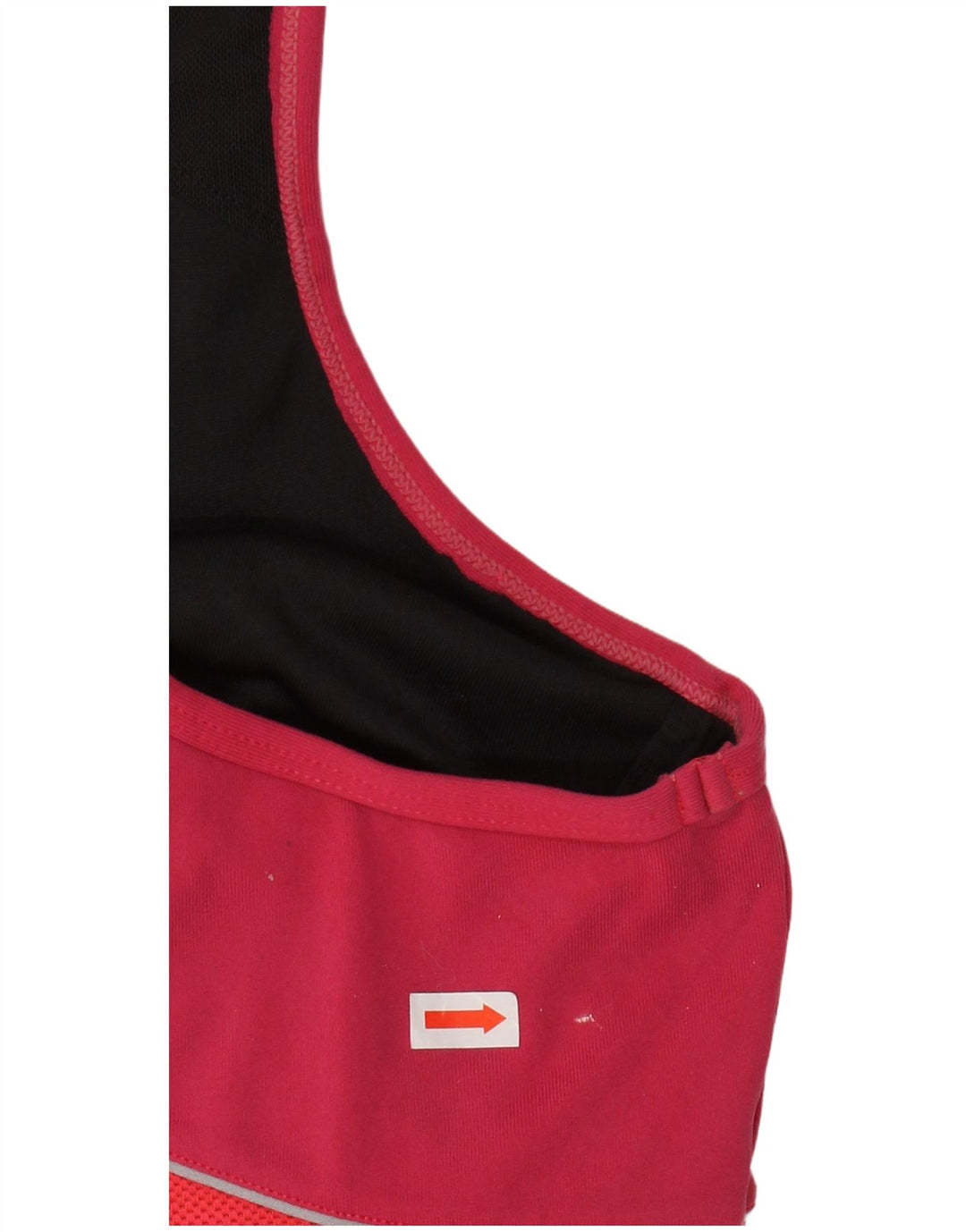 Top cu vestă crop Dri Fit NIKE pentru femei UK 16/18 XL roz colorblock